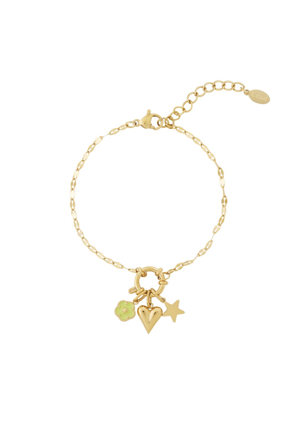 Detailled Flower DIY bracelet Picture2