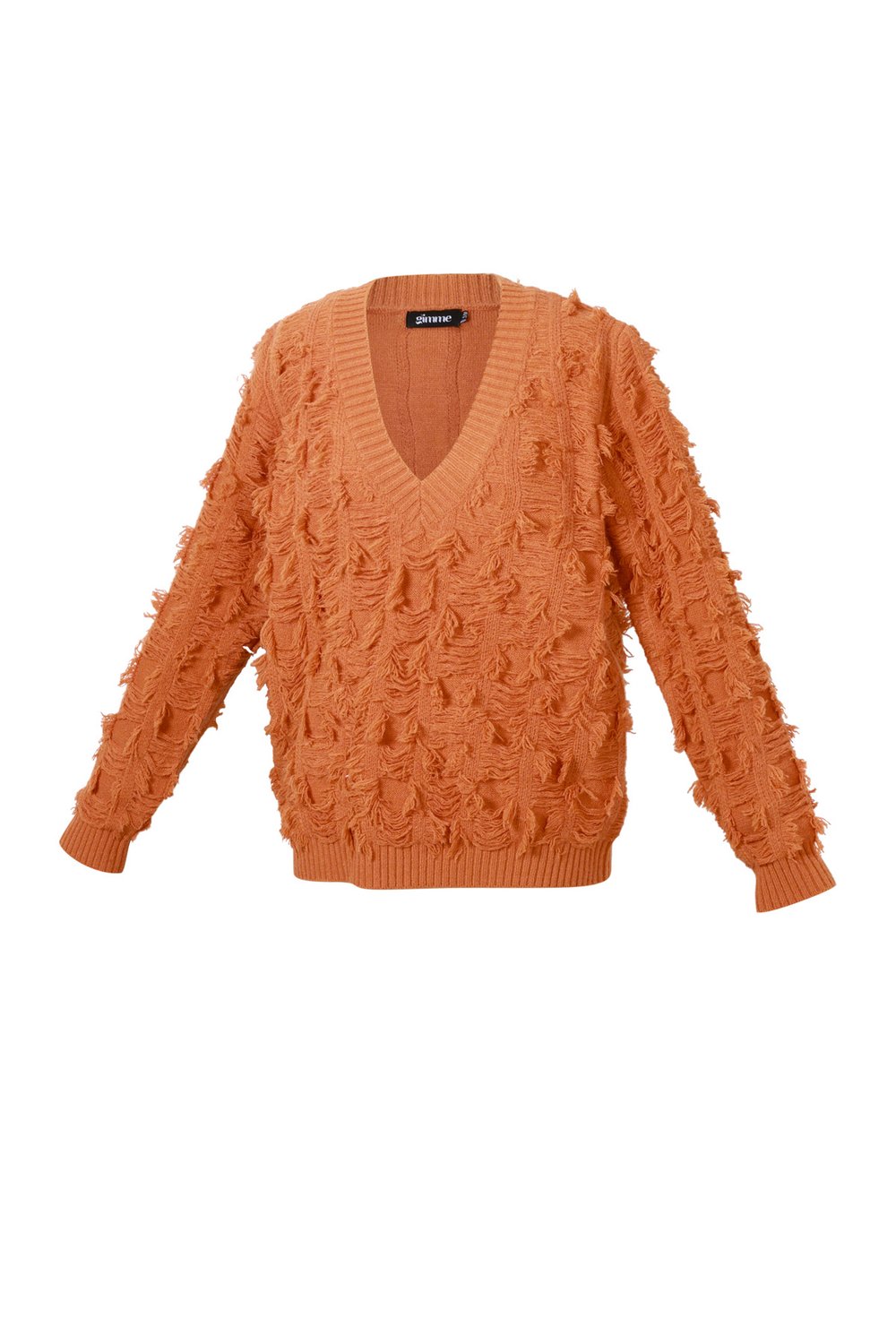 Vneck Fluffy Knit h5Picture11