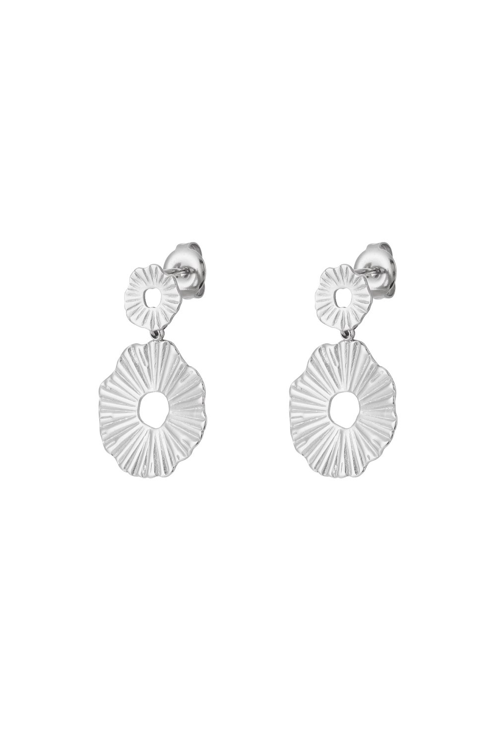 Sunburst Flower Earrings