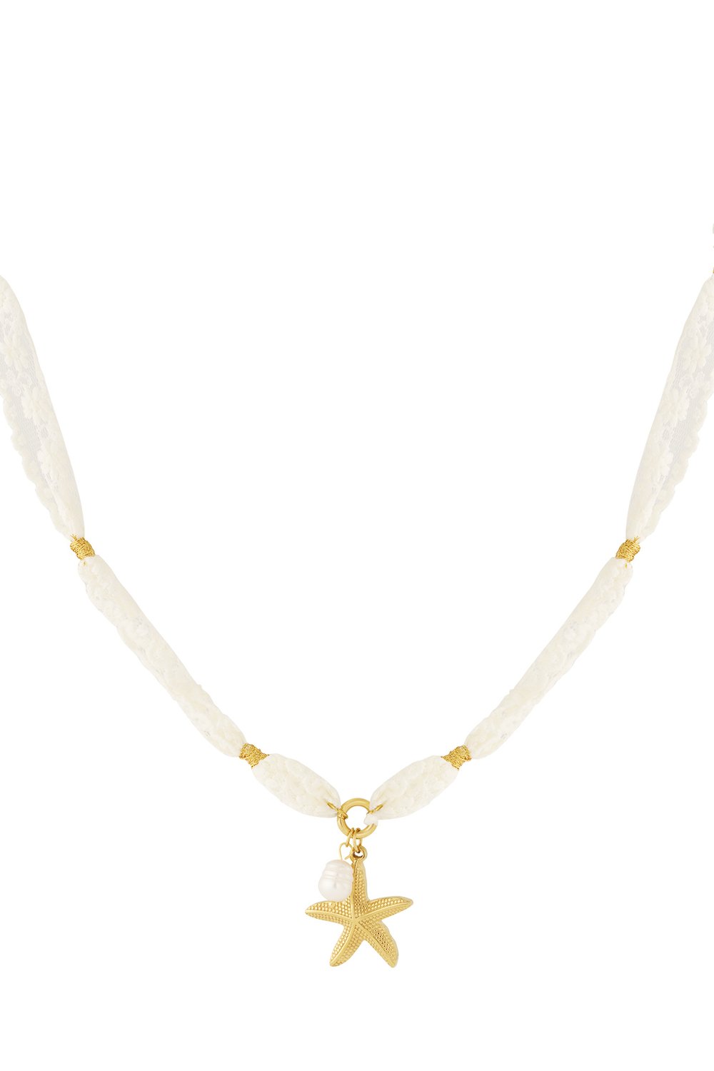 Seastar & Pearl Necklace 