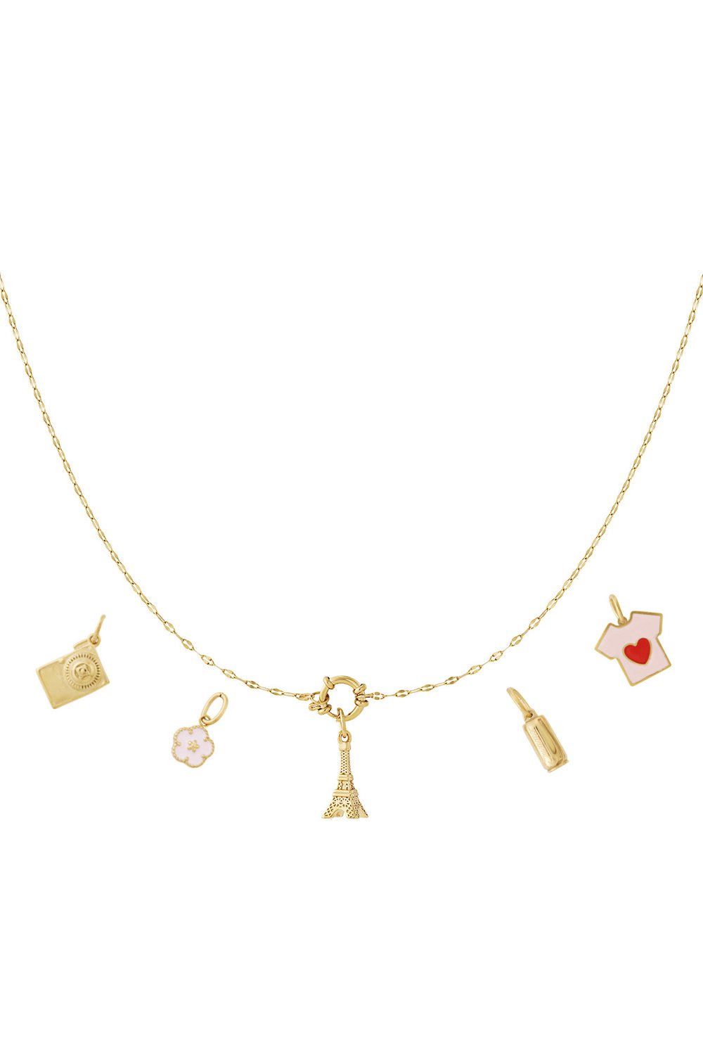 Eiffel Tower DIY necklace 