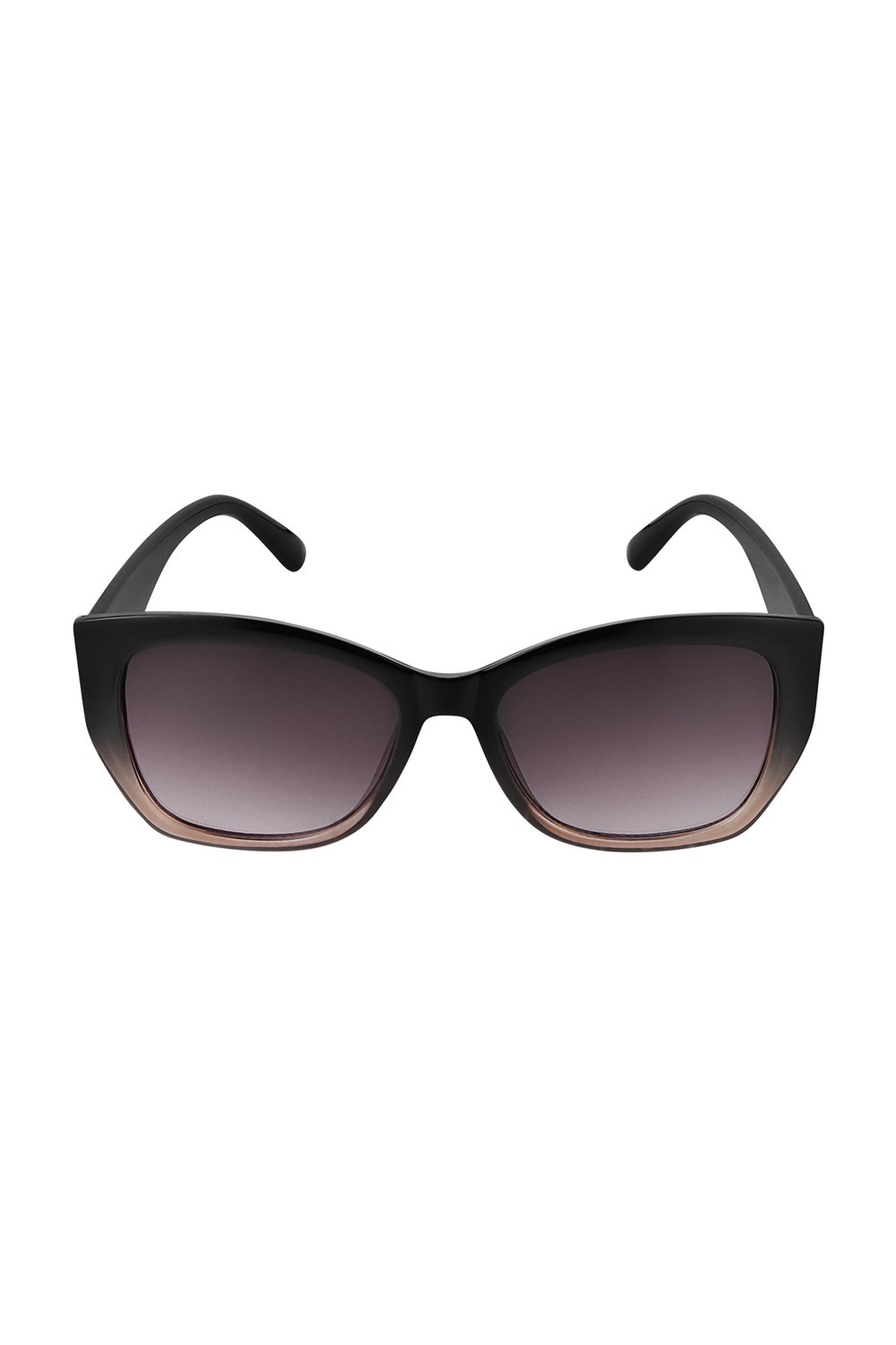 Basic-Sonnenbrille - schwarz/ombre Schwarz & Goldfarbe PC One size Bild2