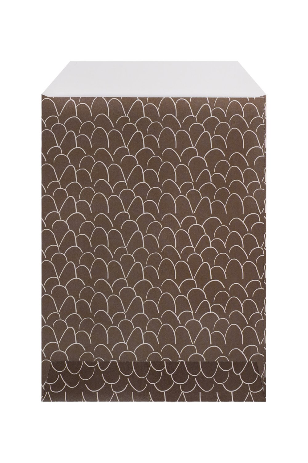 Schmuckumschlag mit braunem Aufdruck h5Bild2