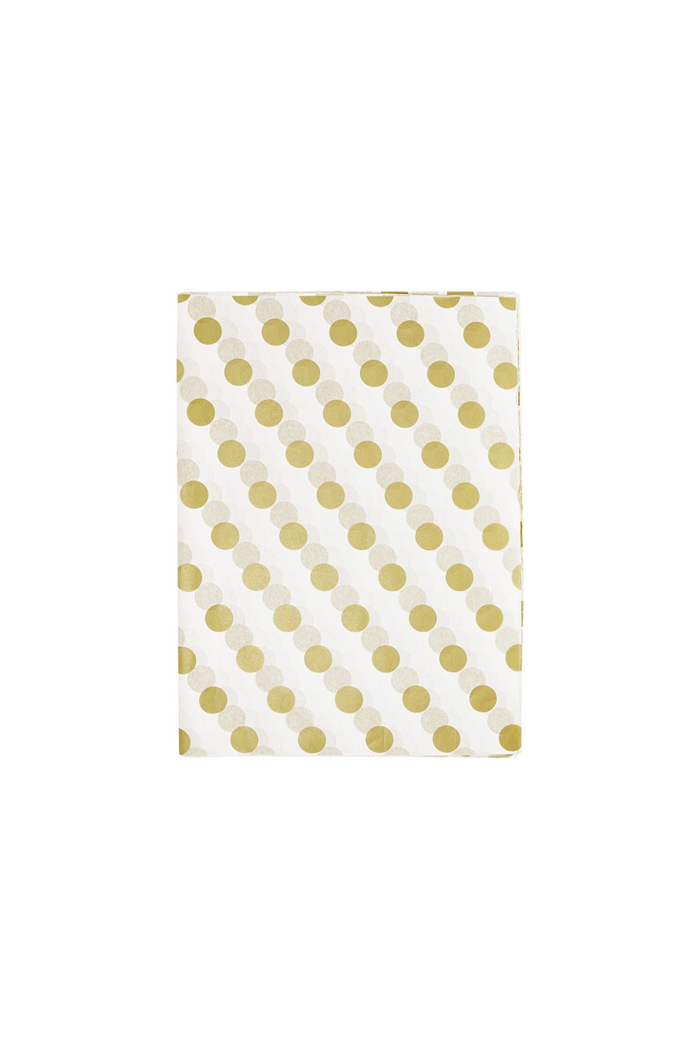 Rolling paper balls standing - white / Gold Color Paper 