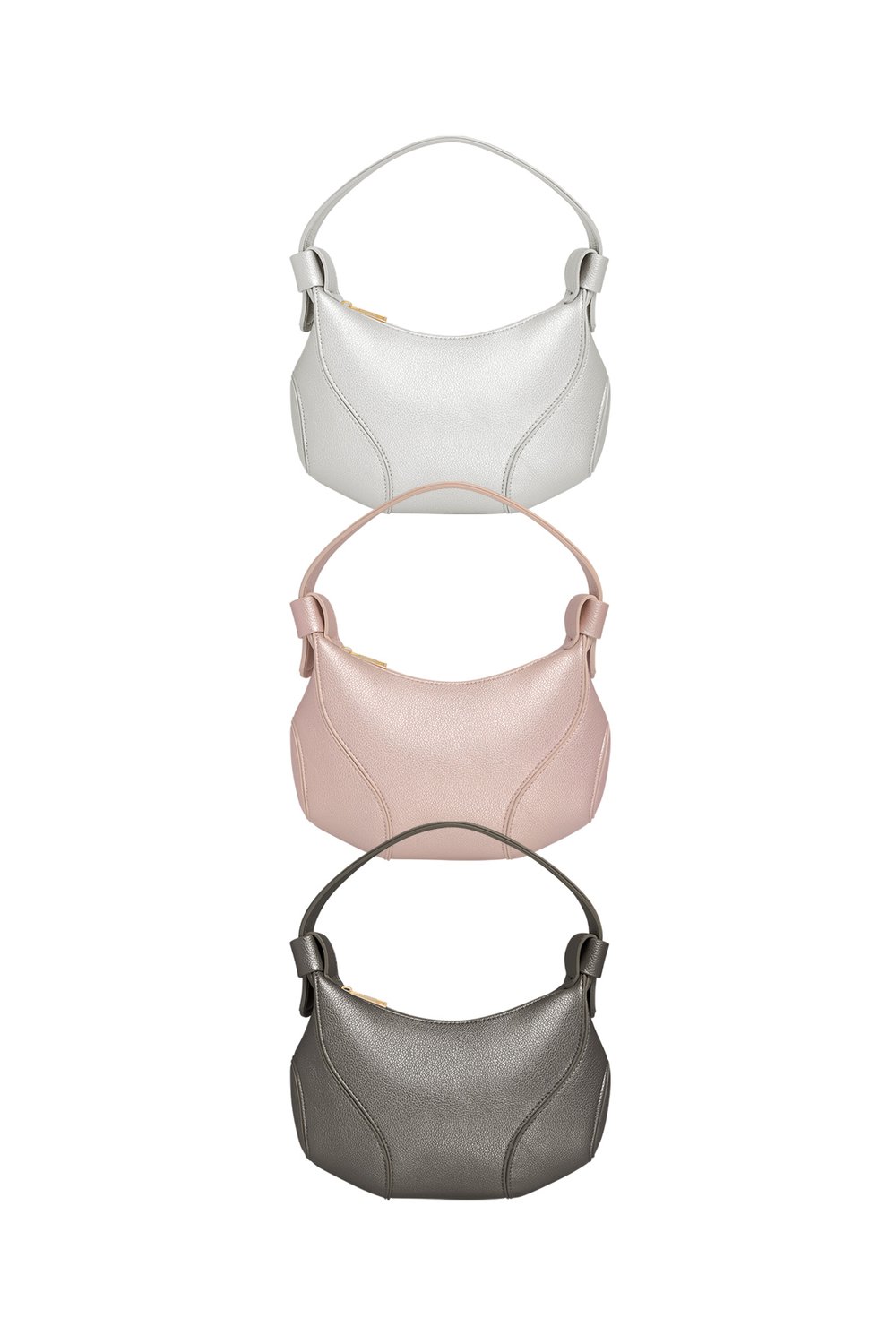 Shoulder bag glam - Silver Color color Picture5