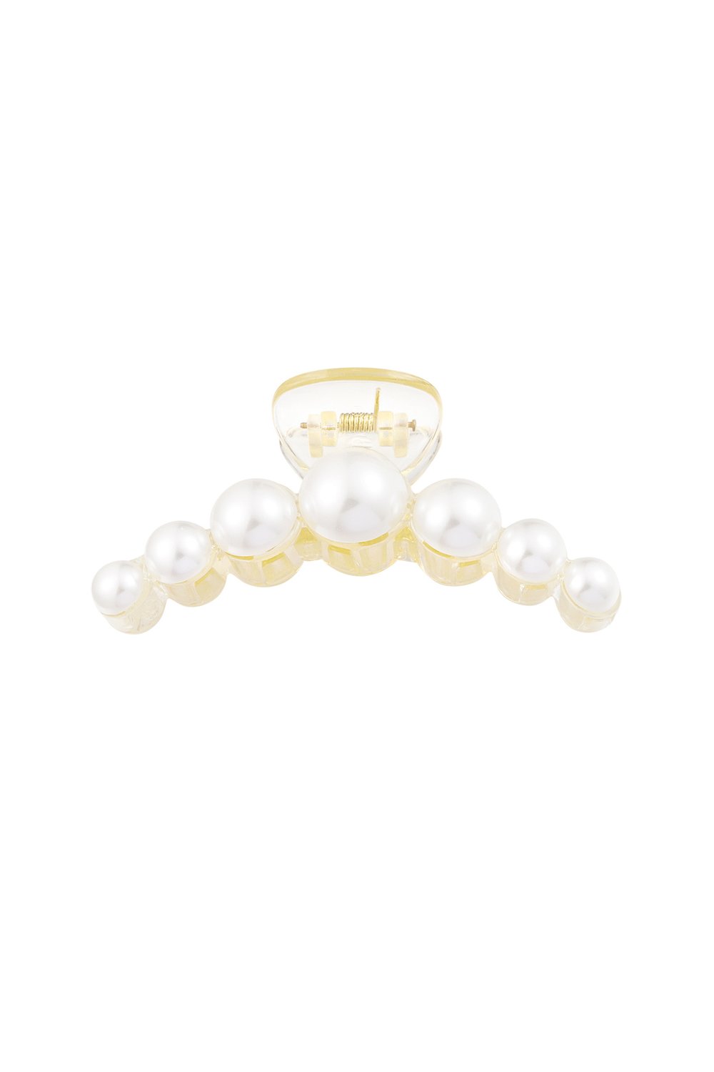 Hair clip large pearls
