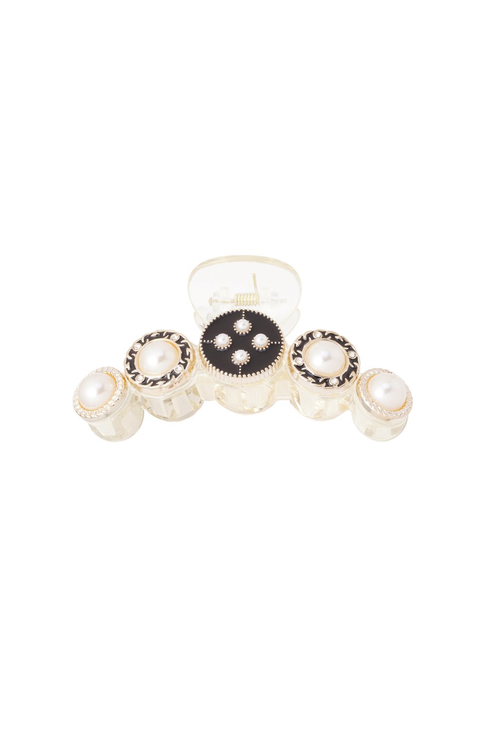 hair clip graceful pearls