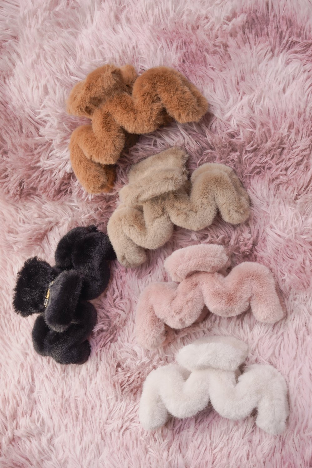 Hair clip fluffy zigzag h5Picture4