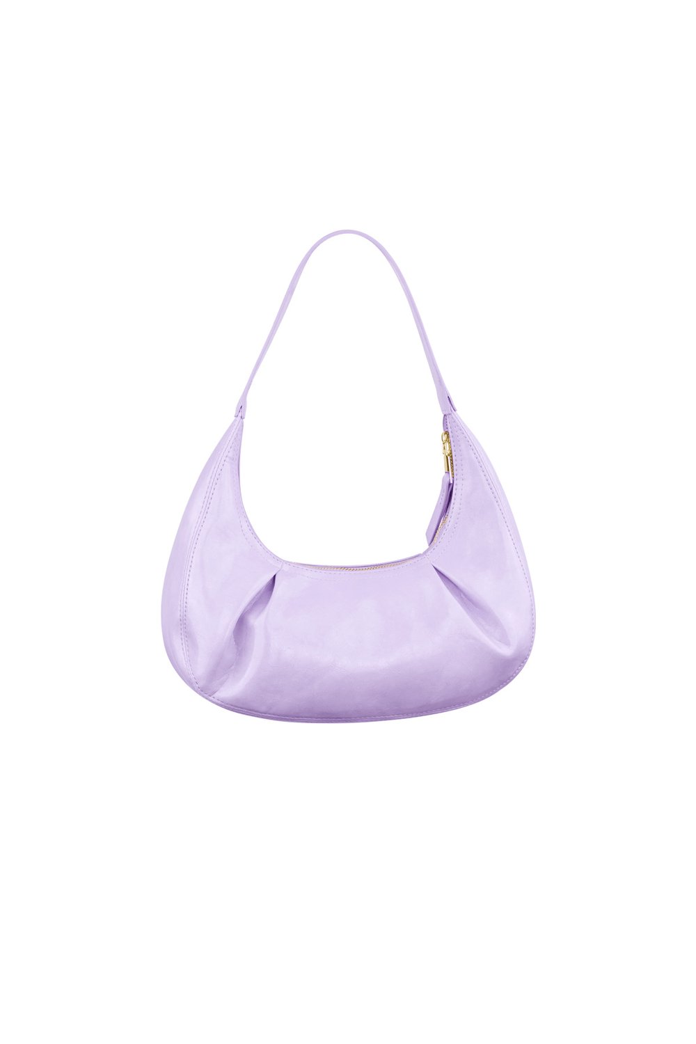 Borsa con pieghe - nera