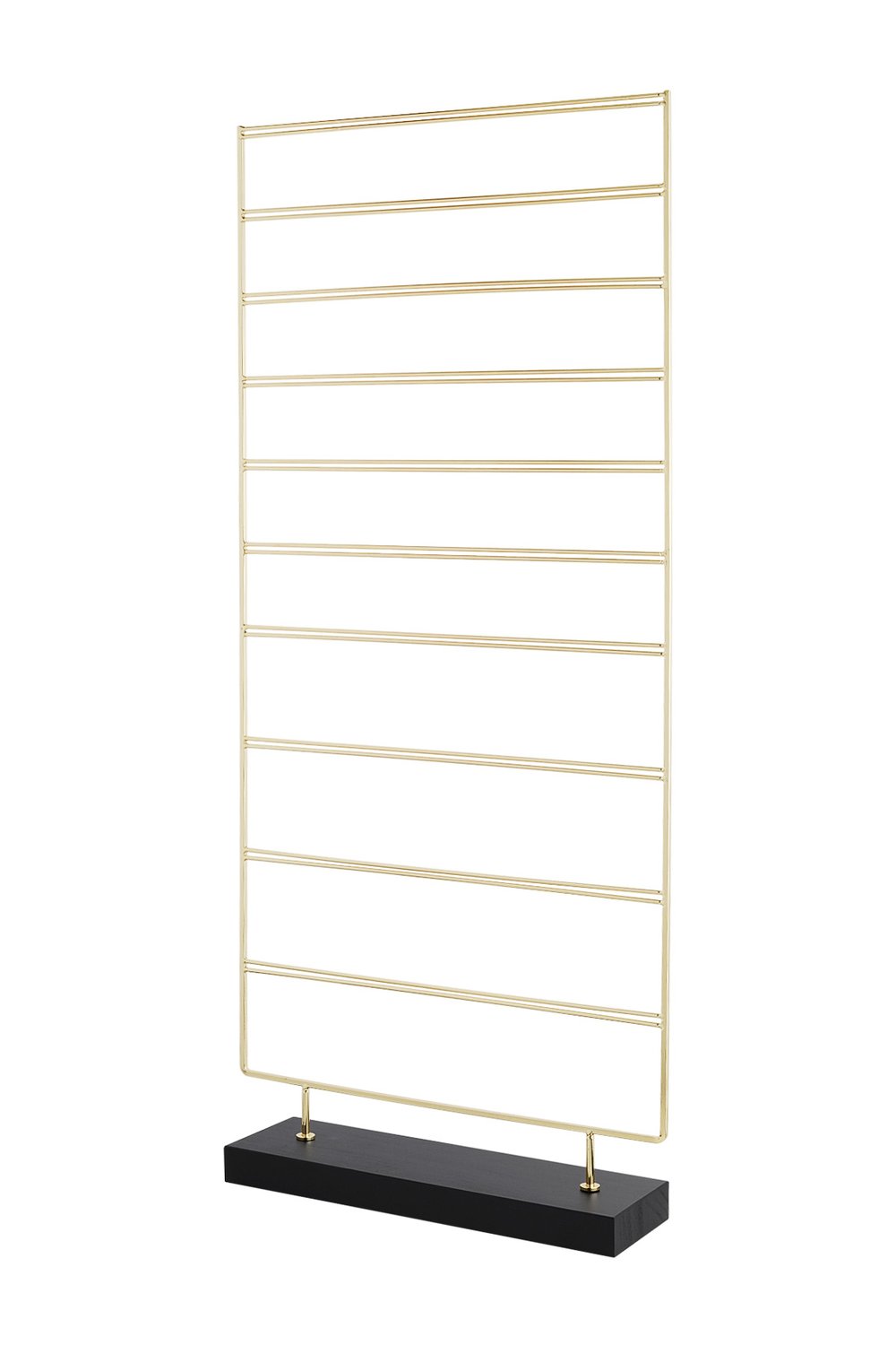 High earrings display