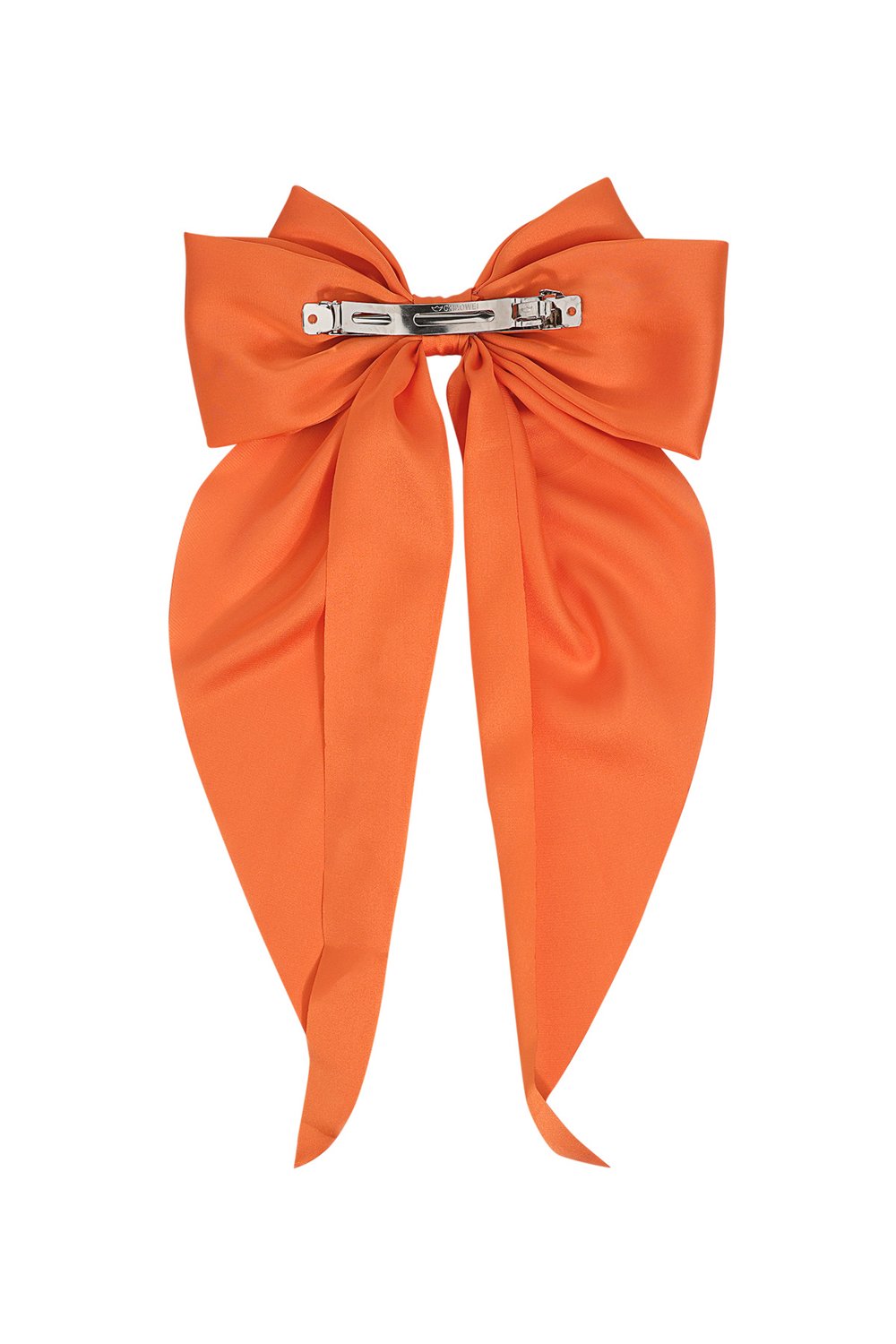 Large hair clip with satin bow h5Picture3