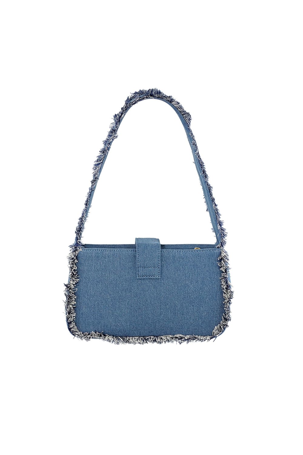Denim bag with fringes h5Picture3