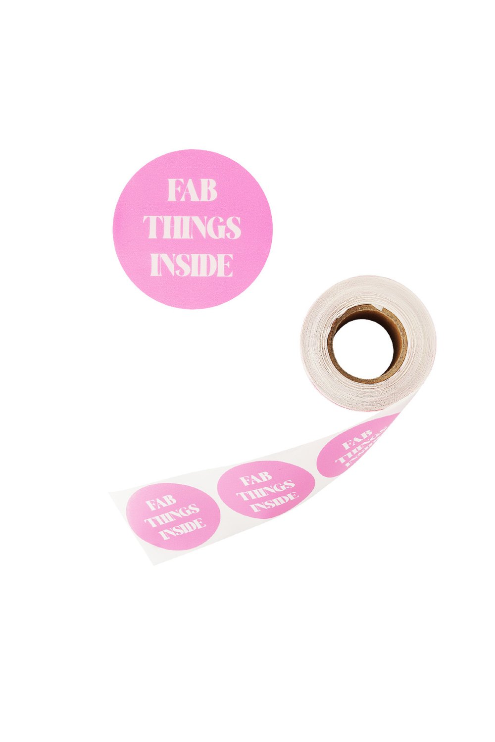 Stickers fab things inside 