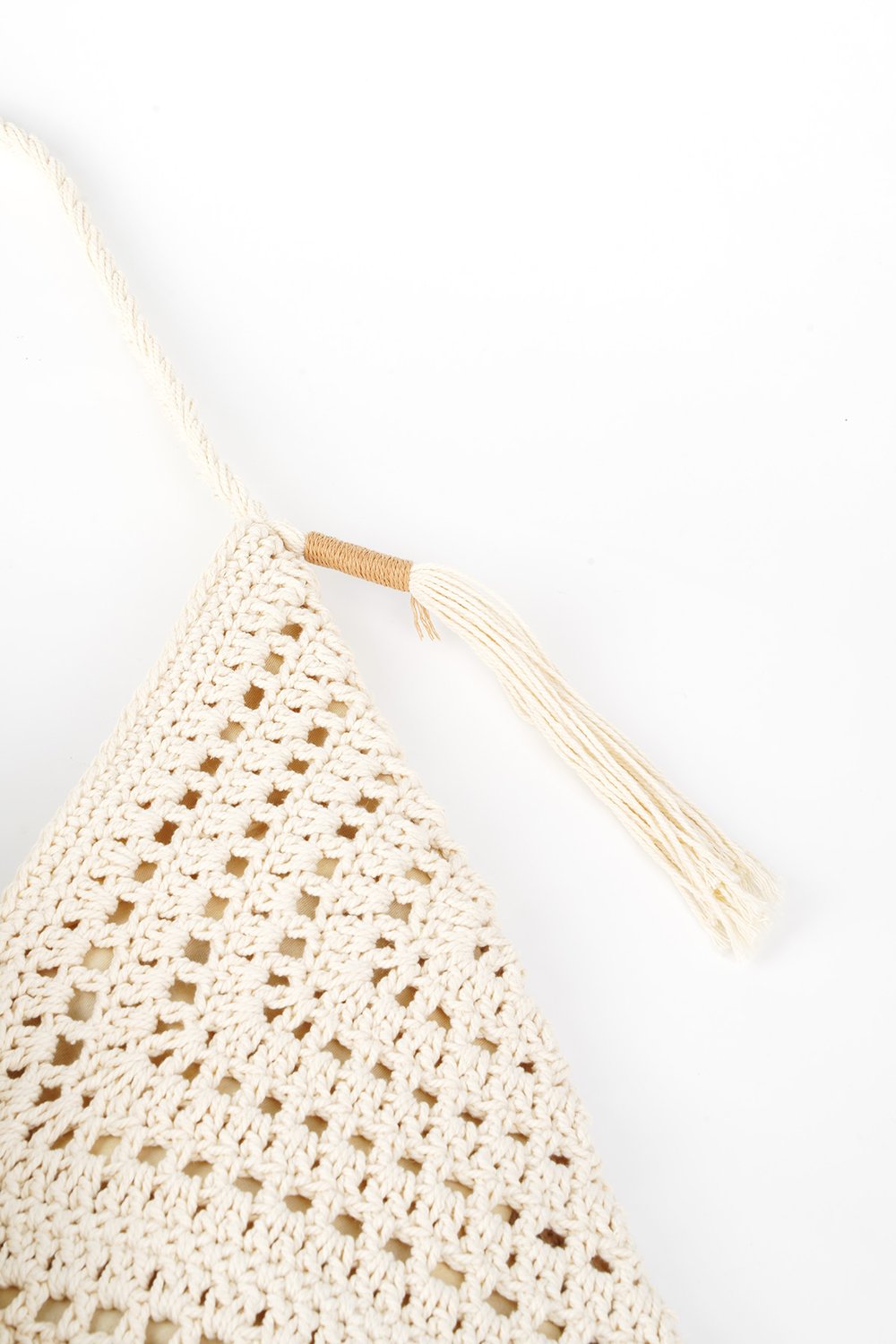 French Riviera beach bag - off white h5Picture4