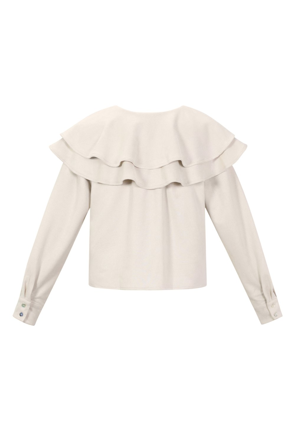 Layered Blouse Suede Picture3