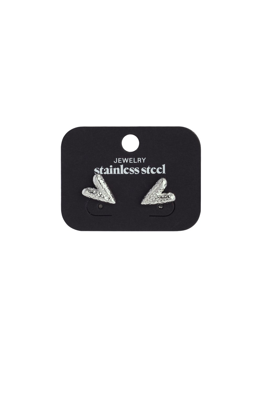 heart stud earrings with structure h5Picture6