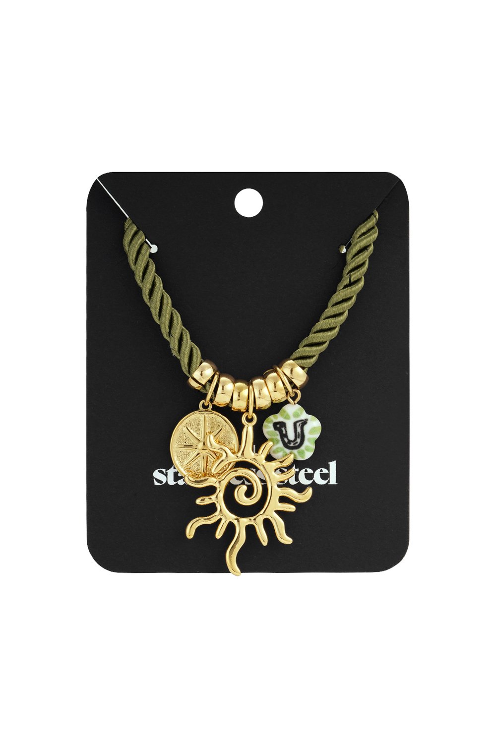 Polyester Pendant necklaces sun Casual Daily Simple Series Women's jewelry h5Picture4