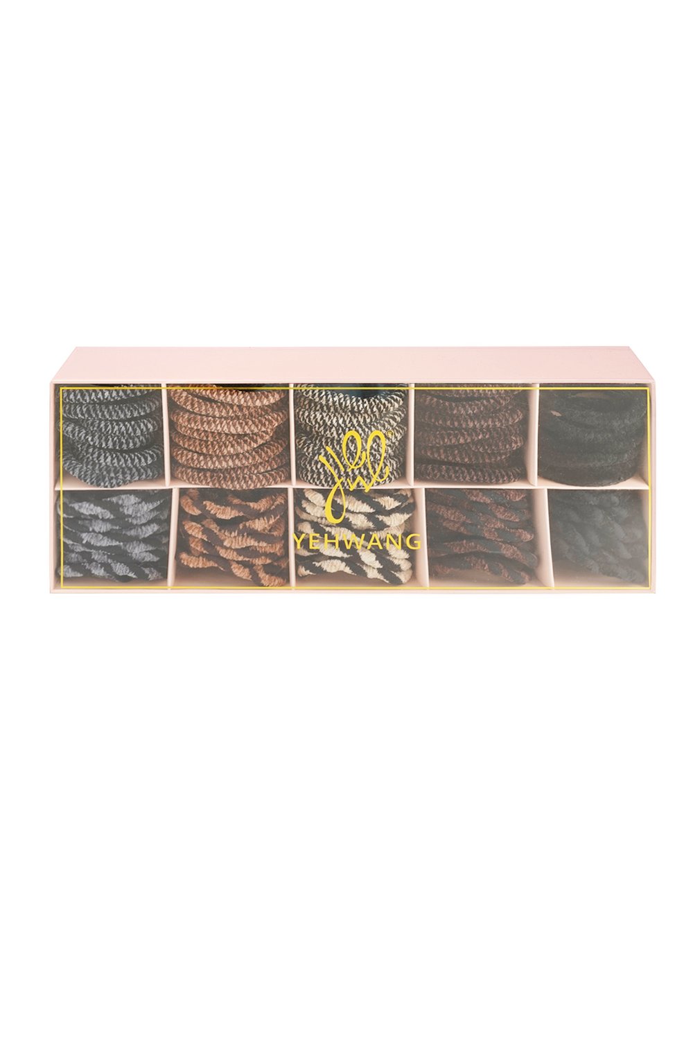 Hair elastic bracelets box dark autumn - multi h5Picture2