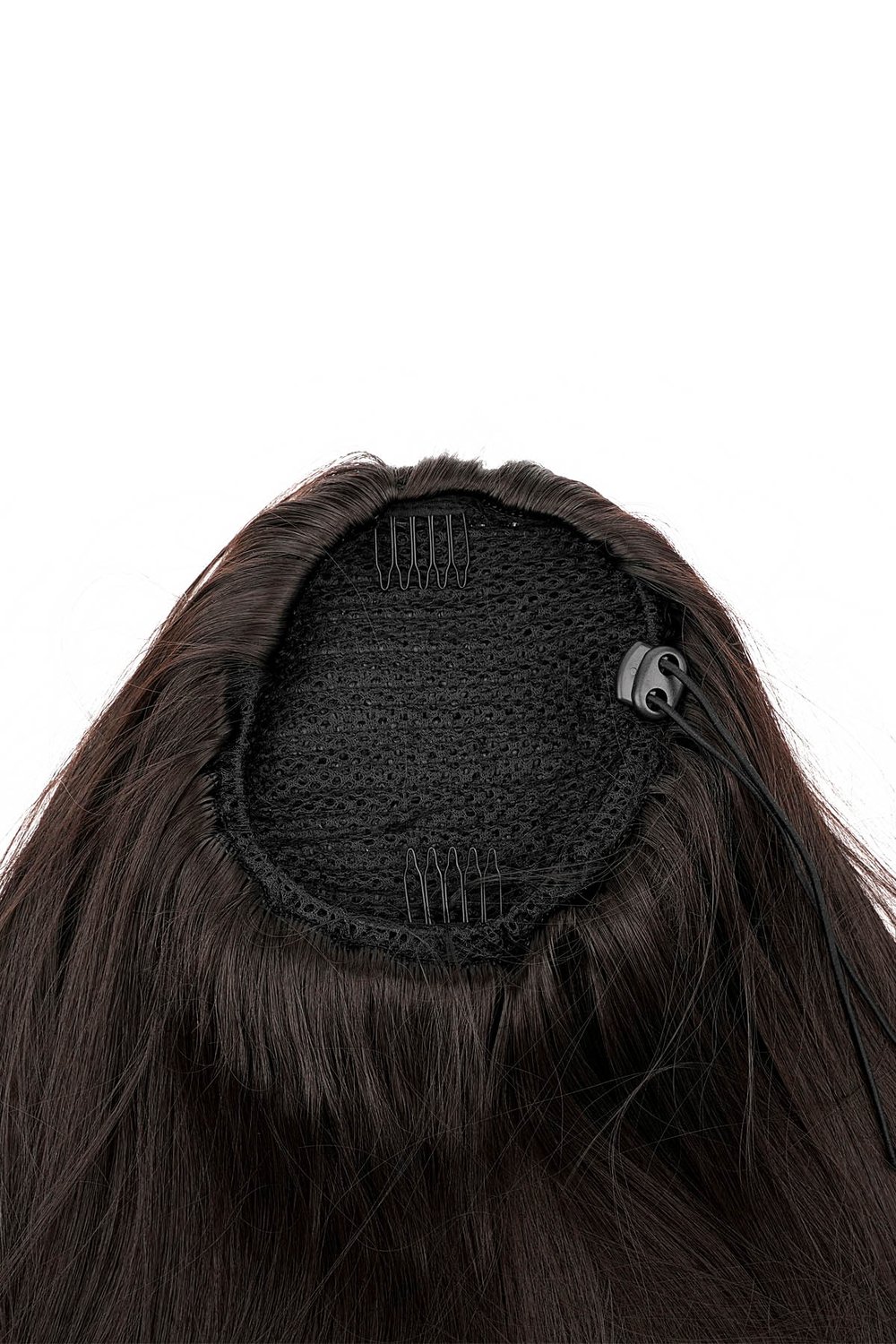 Pferdeschwanz mit gewellter Locke – schwarz h5Bild3