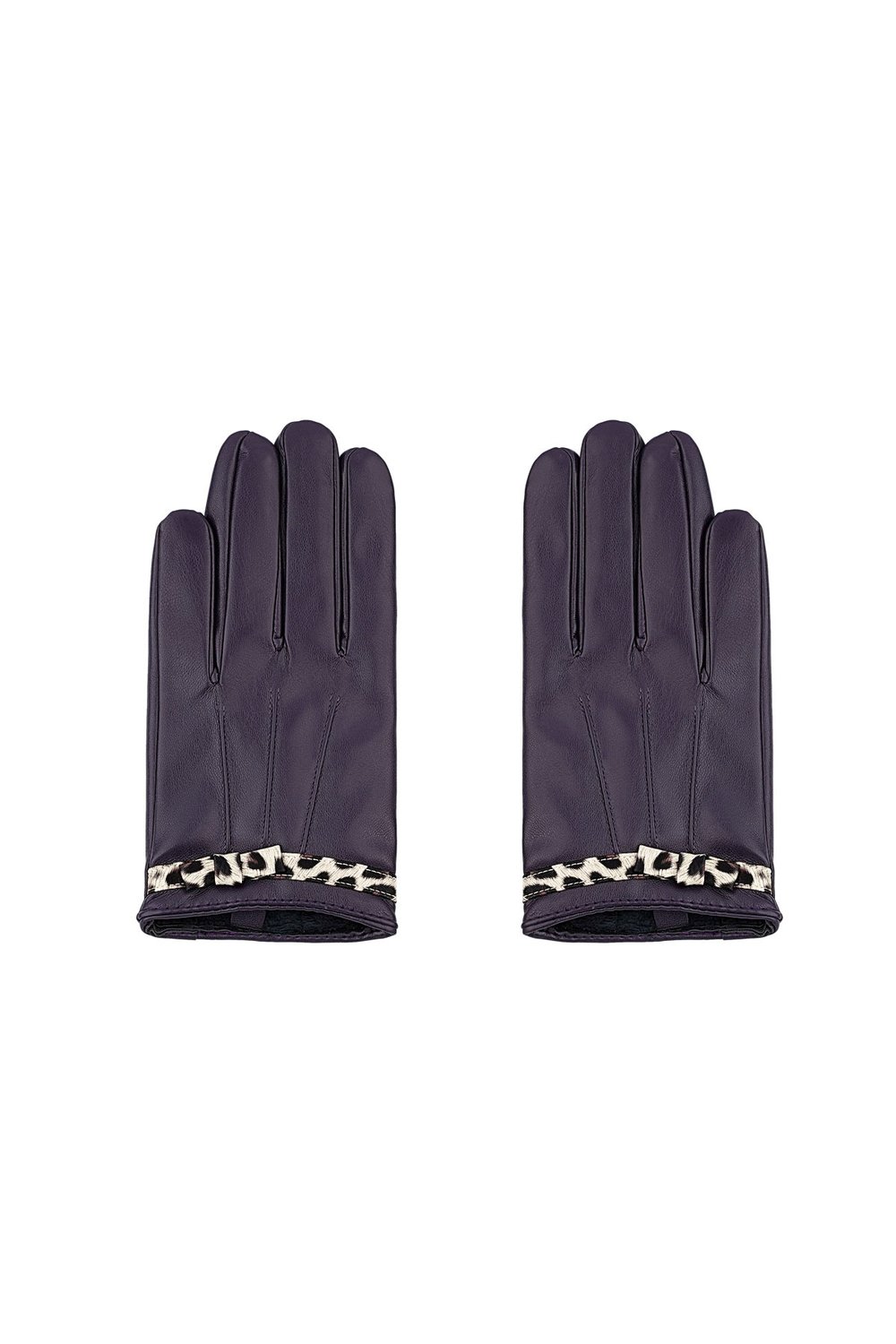 Gloves cosy leopard 