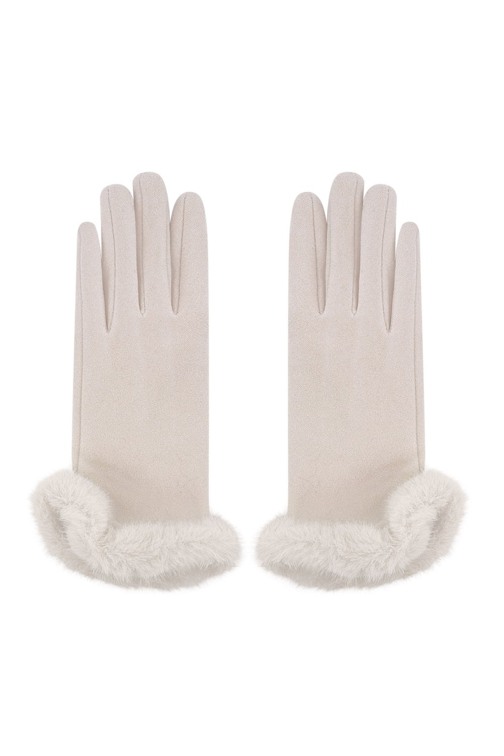 Fluffy elegance glove