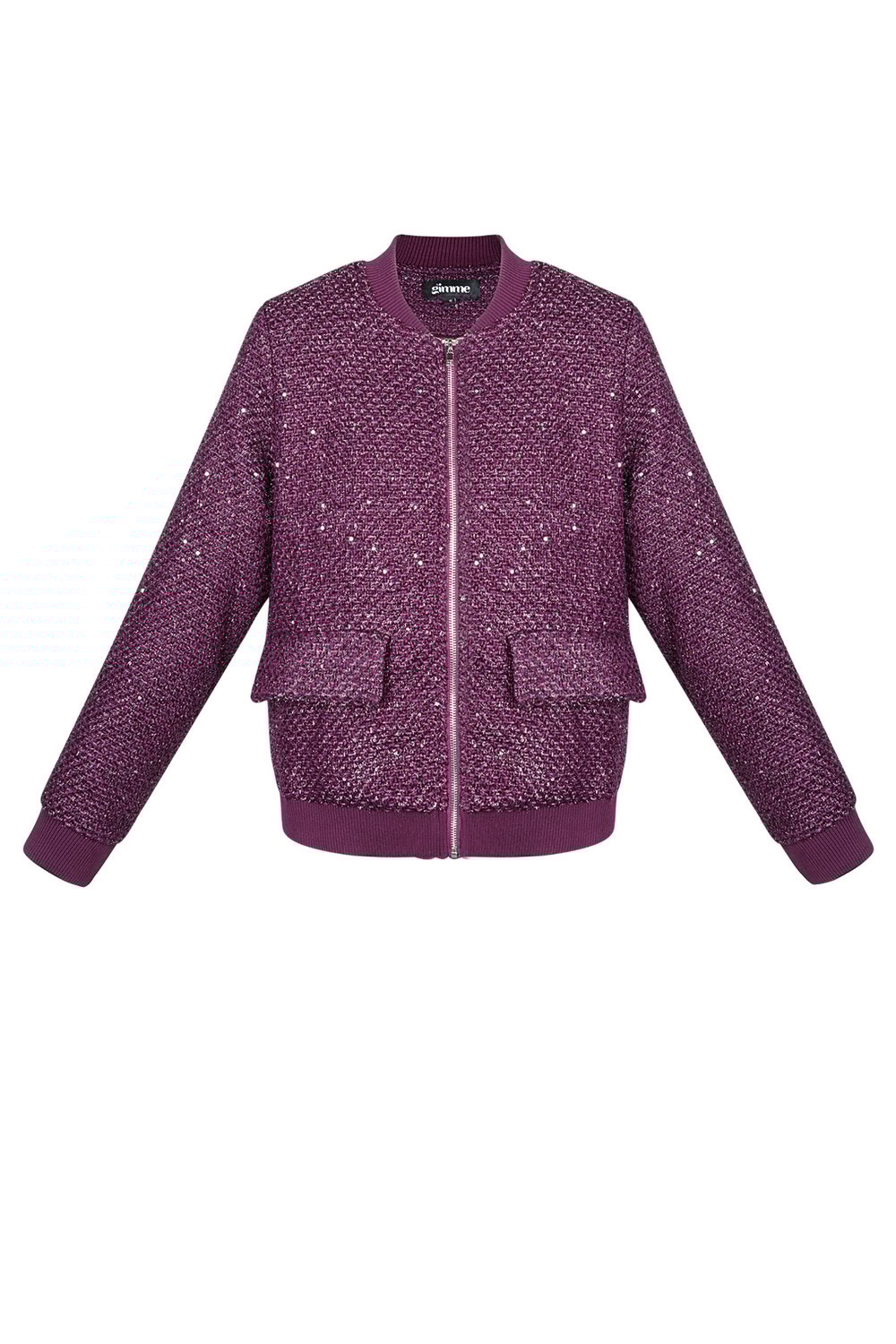 Bomber jacket sparkly day 