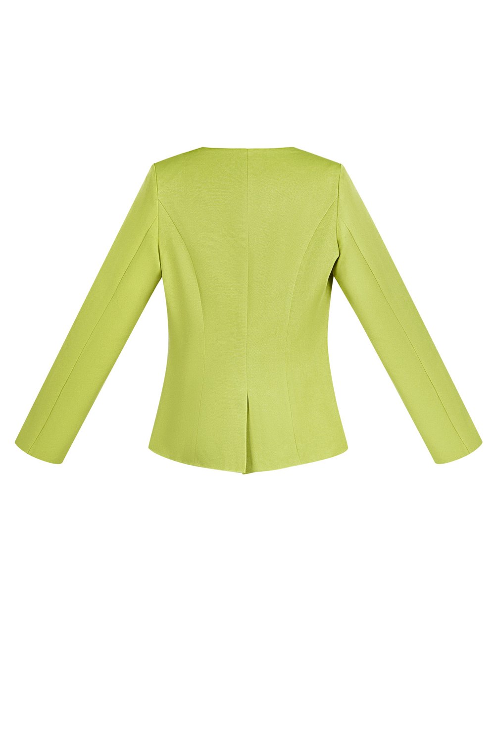 Trendy Blazer Top - limone Bild6