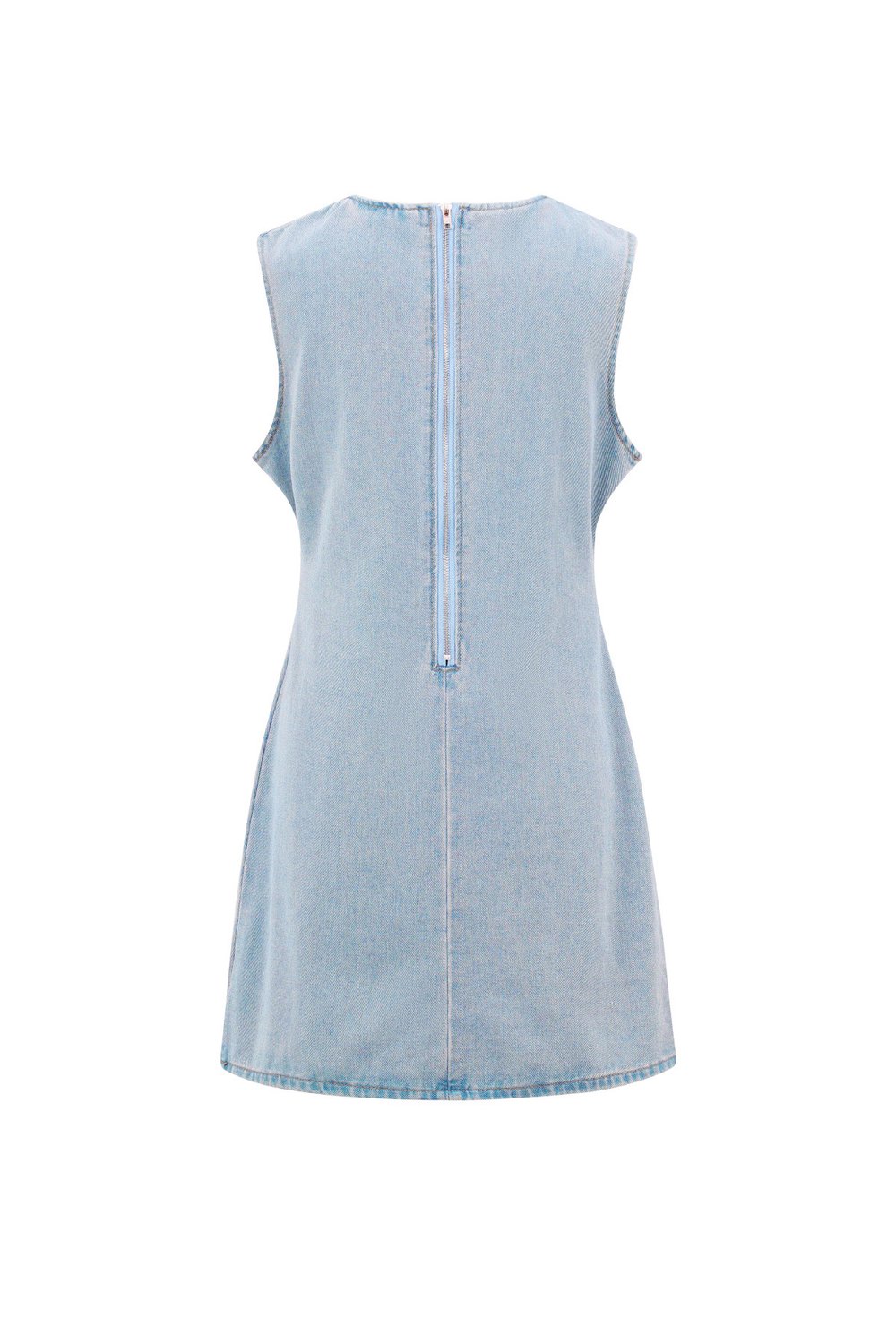 Cute Mini Dress - Off White Picture9