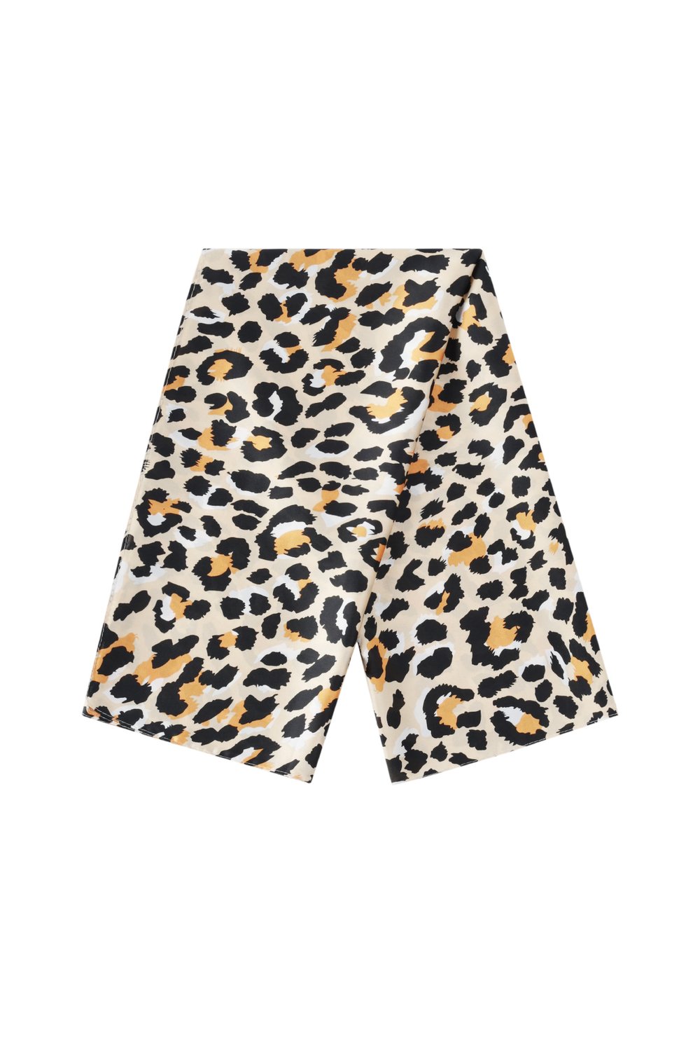 Sciarpe estive con stampa leopardata, casual, in poliestere, accessori quotidiani h5Immagine4