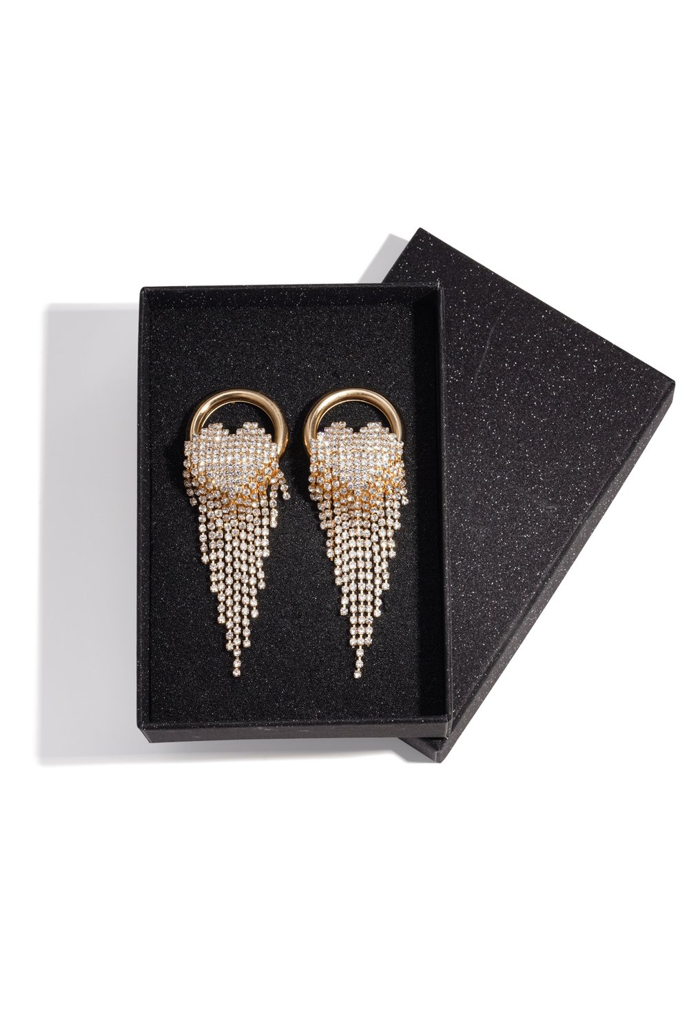 Iron Dangle Earrings irregular shape Elegant Christmas Luxurious Series Women's jewelry h5Picture2