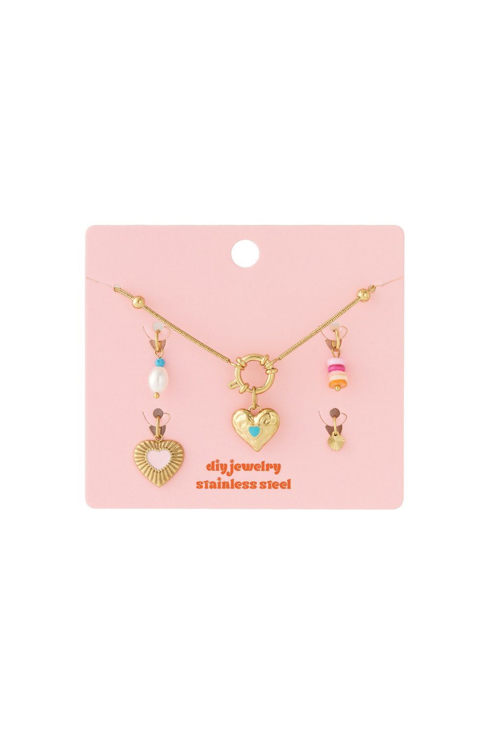 Cute heart DIY necklace Picture3