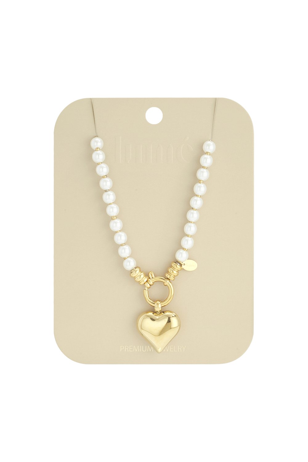 Beaded Necklaces Heart Beads Casual Daily Simple Series Women's jewelry h5Picture6