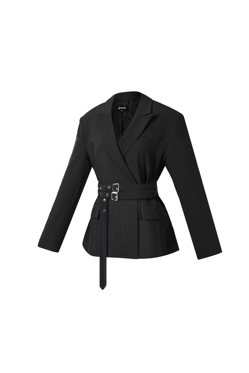 Blazer mit Doppelgürtel h5Bild2