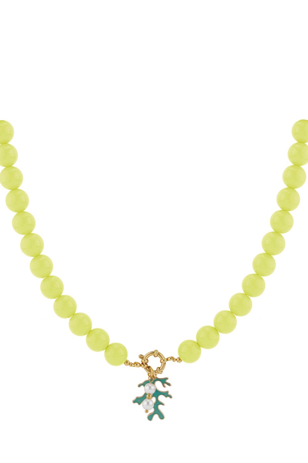 Colored small bead necklace-12mm Picture8