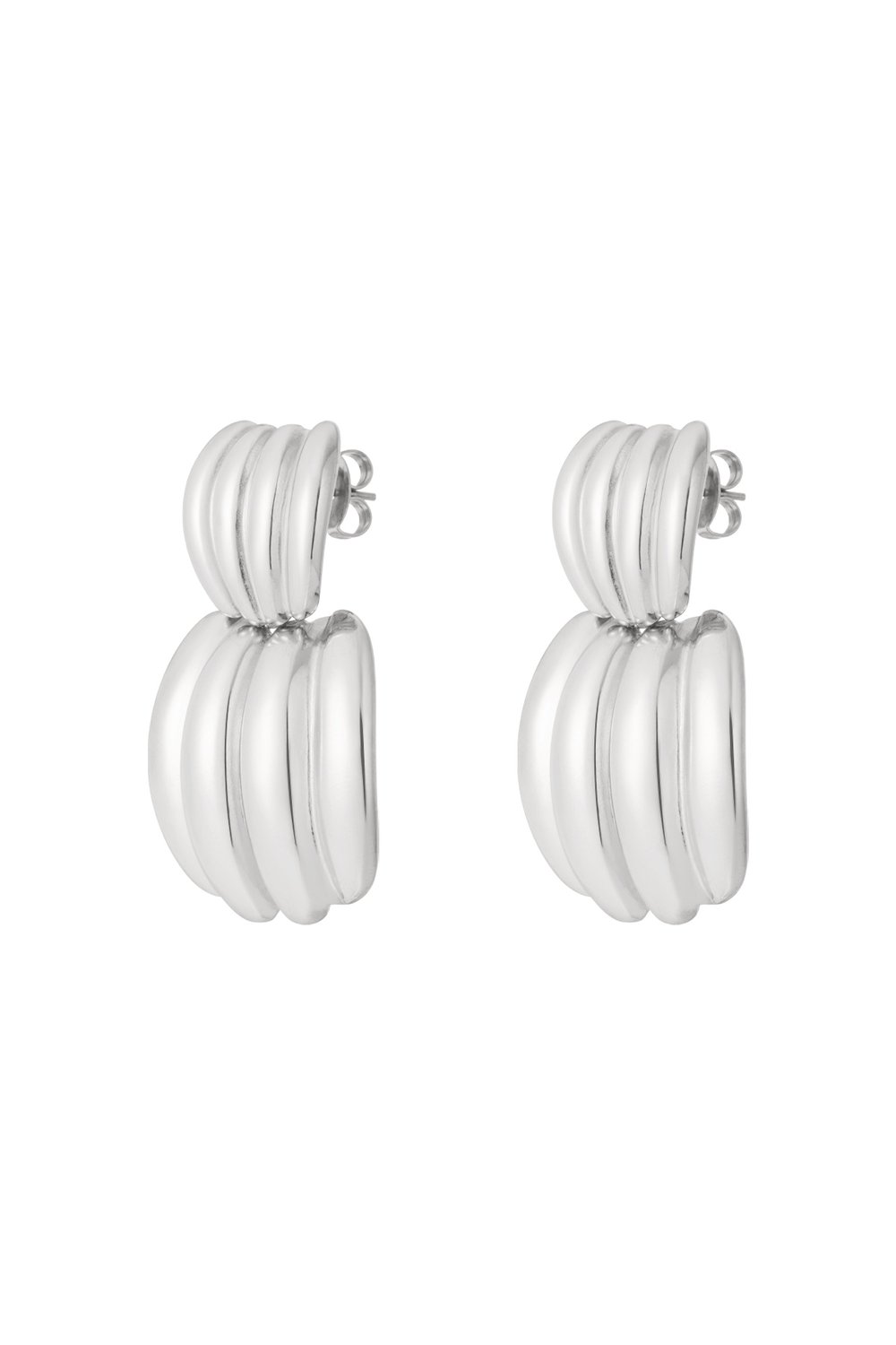 Stainless Steel Stud Earrings Geometric Casual Daily Simple Series Women's jewelry h5Picture3