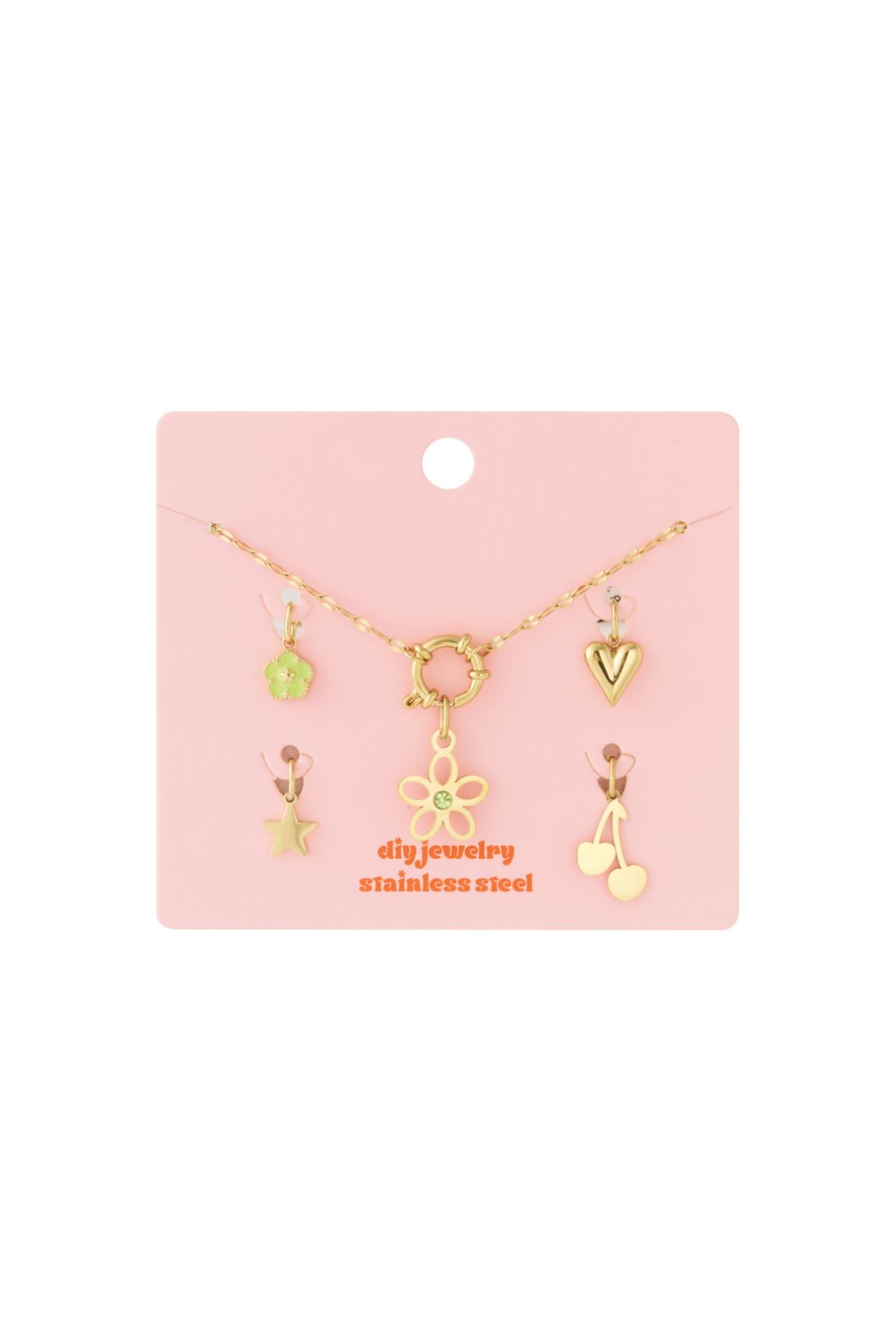 Detailled flower DIY necklace Picture3