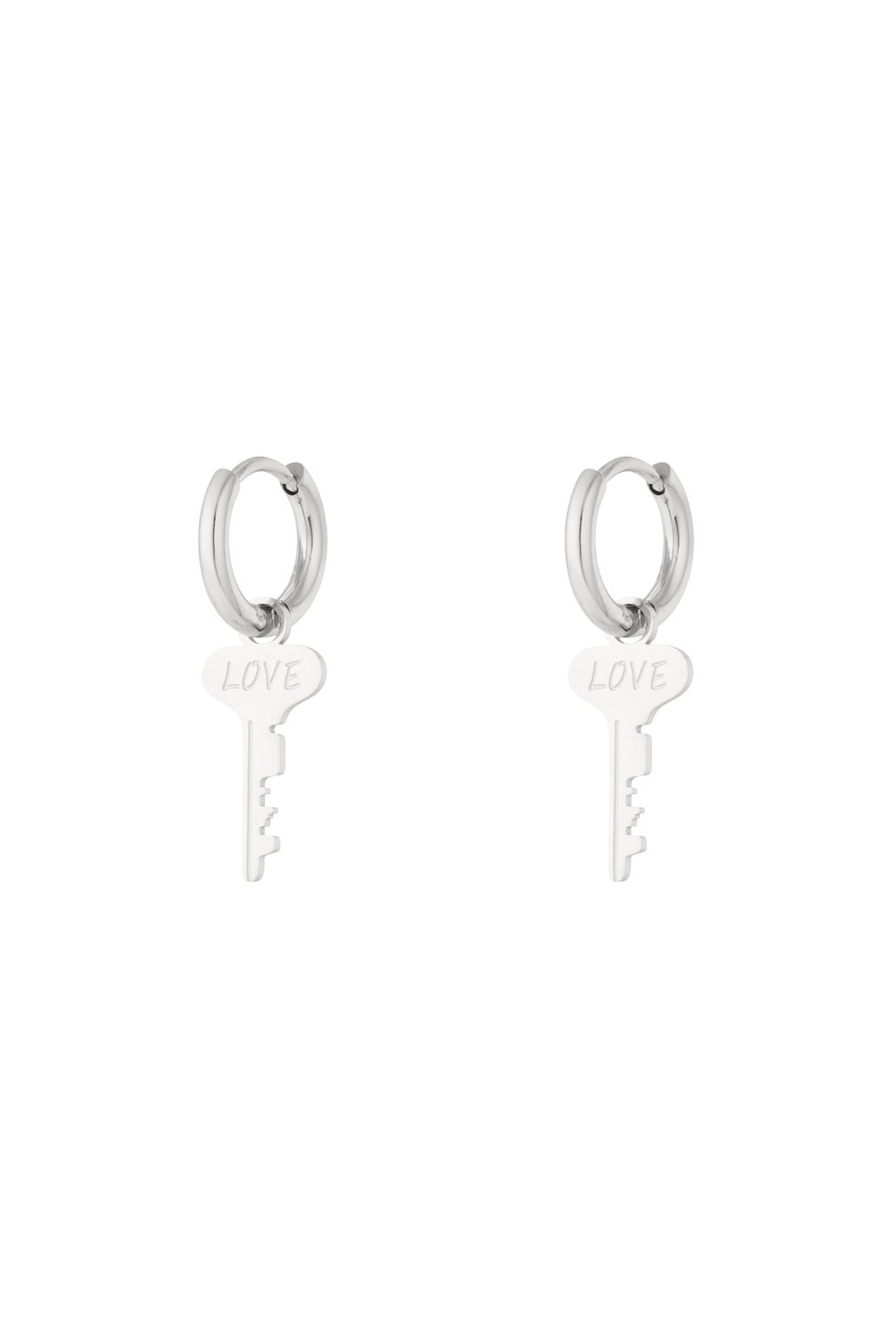 Key to love earrings h5Picture3