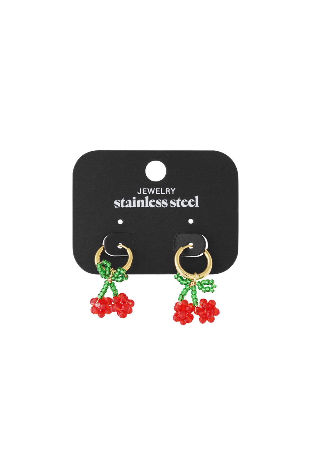 Edelstahl Tropfen Ohrringe Pflanze Casual Täglich Einfache Serie frauen schmuck h5Bild4