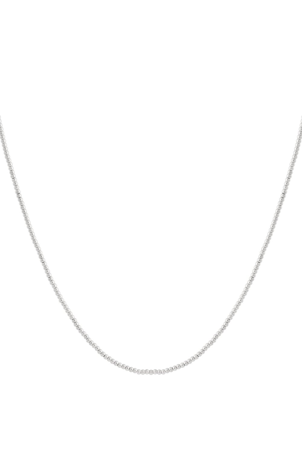 Solid bead necklace-2.5mm h5Picture3