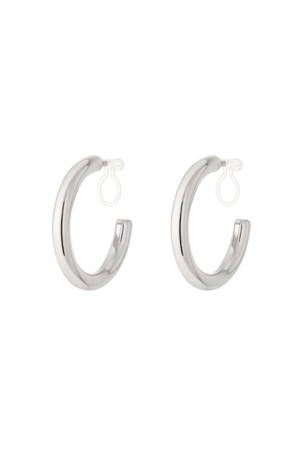 Chic Hoop Clip Earrings