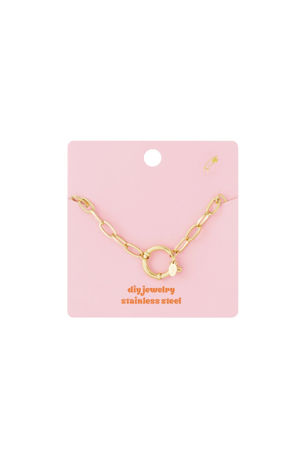 Stainless Steel Chain Bracelets Chain DIY Daily Simple Series Women's jewelry Picture4