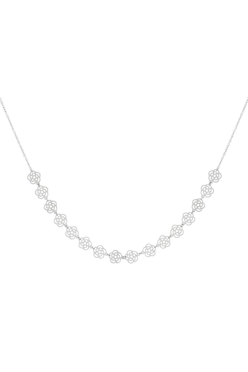 Flower love Necklace 