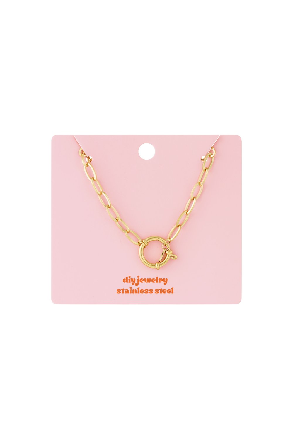 Golden knot necklace Picture5