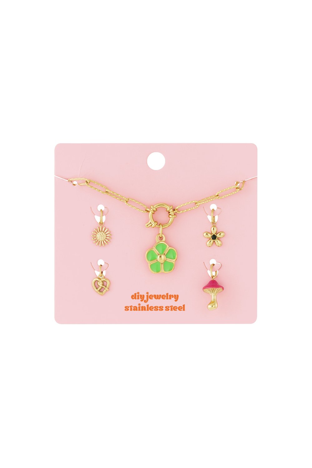 Clover DIY necklace h5Picture5