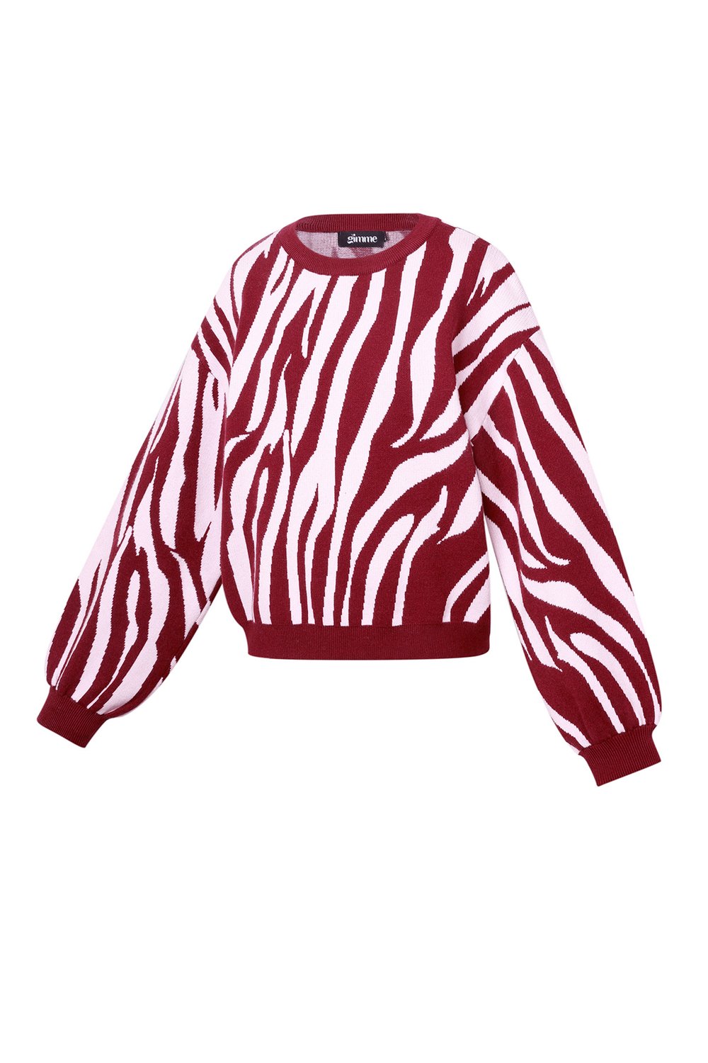 Knitted sweaters Zebra stripes Casual autumn/winter clothing h5Picture2