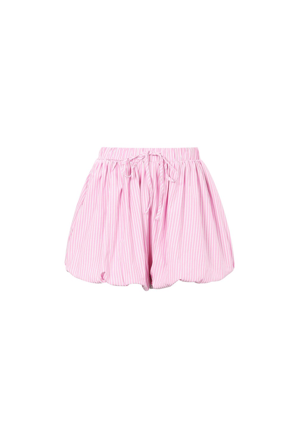 Woven Cotton Shorts Donna Casual Stripes