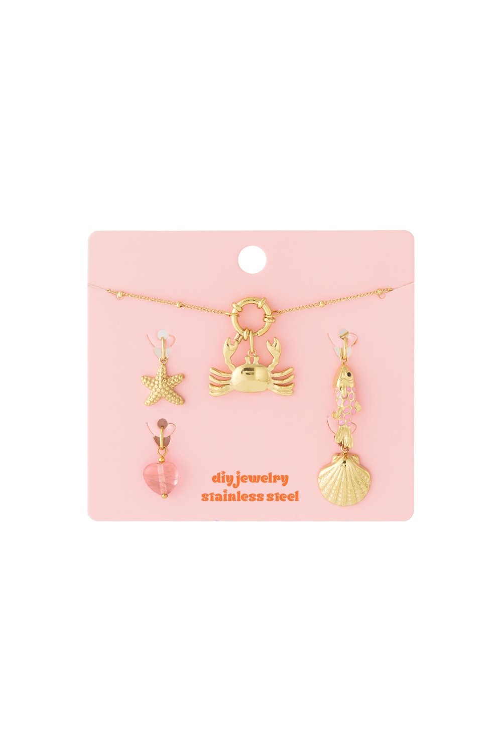 Collana fai da te a forma di granchio Immagine3