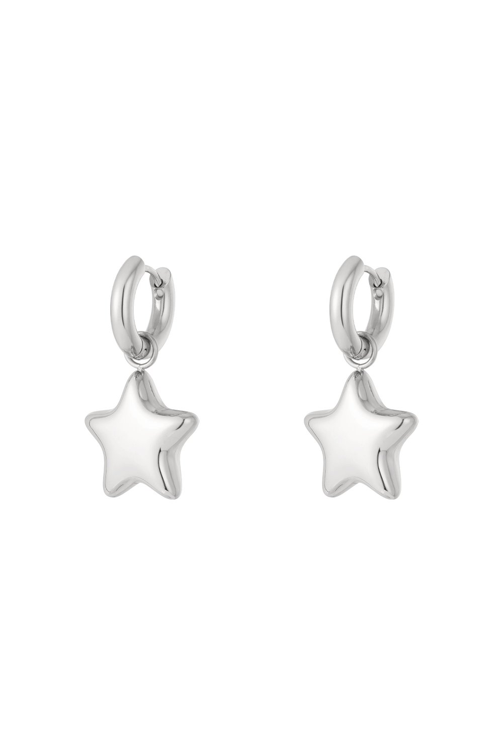 Stainless Steel Drop Earrings Star Daily Daily Simple Series Women's jewelry h5Picture3