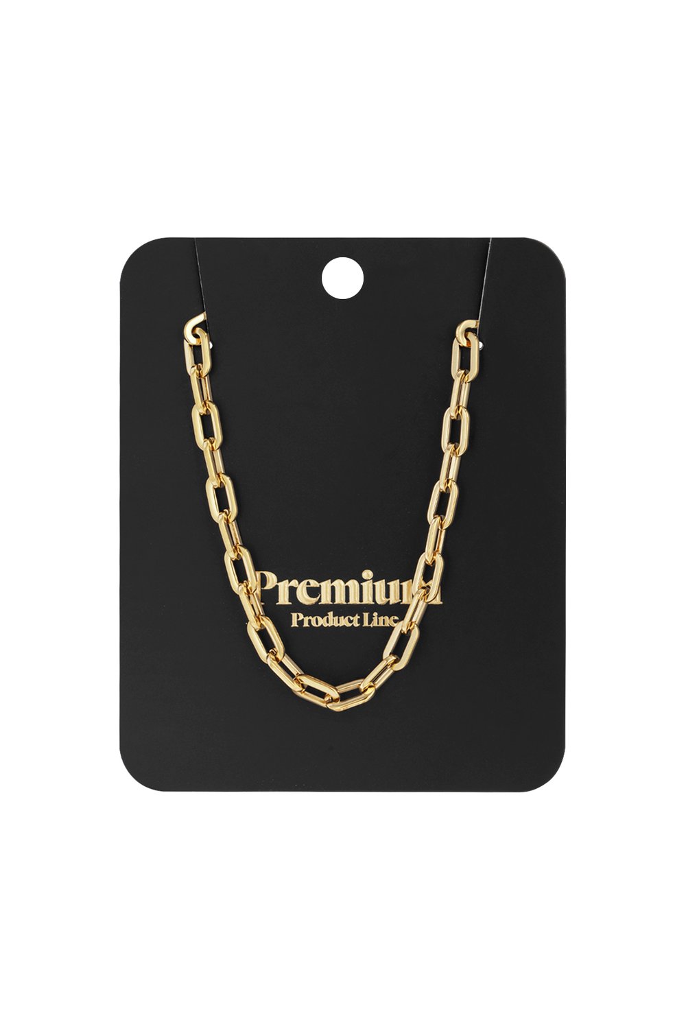 necklace basic links round closure h5Picture5