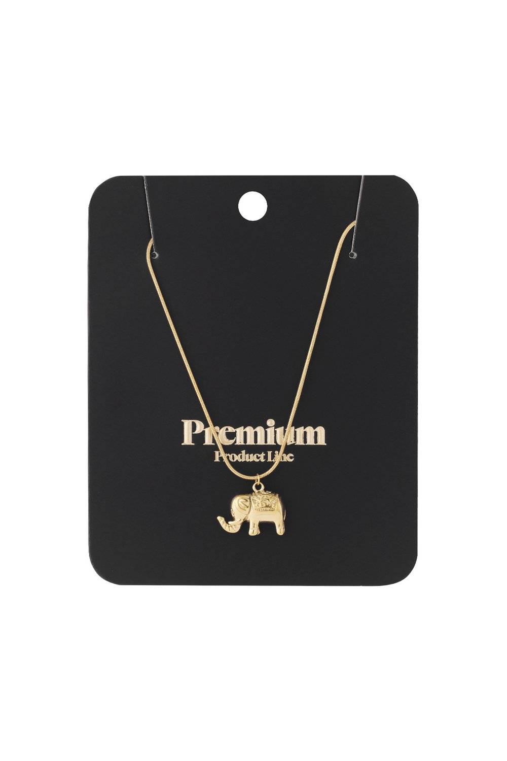 Cute elephant necklace Picture4